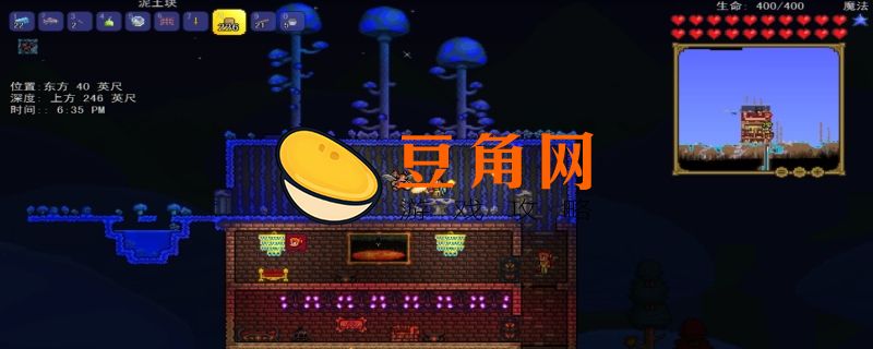 泰拉瑞亚夜光蘑菇孢子怎么获得(图1)