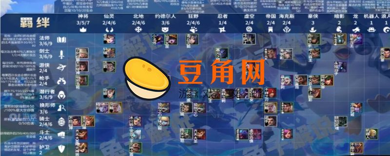 金铲铲之战羁绊大全(图1)