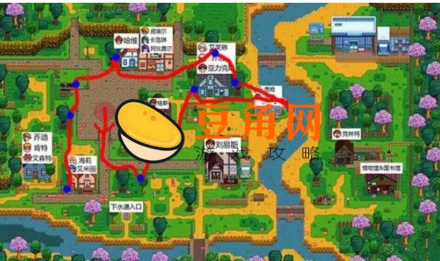 星露谷物语克林特的行程一览(图1)