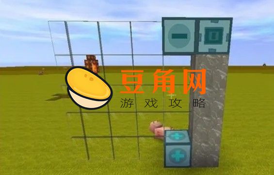 迷你世界电动门伸缩门如何制作(图1)