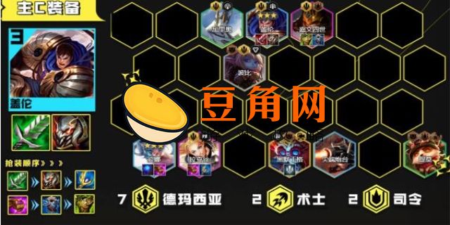 新版云顶之弈盖伦最佳装备(图1)