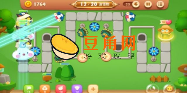 保卫萝卜3游乐场52关攻略(图1)