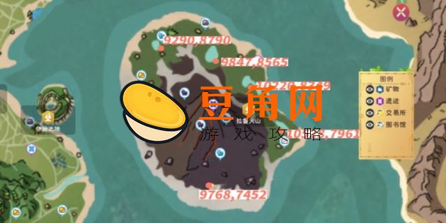 创造与魔法岩火剑齿虎王位置(图1)