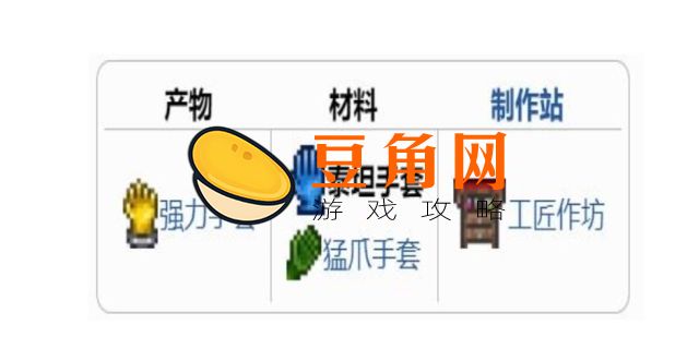 泰拉瑞亚泰坦手套怎么合成(图1)