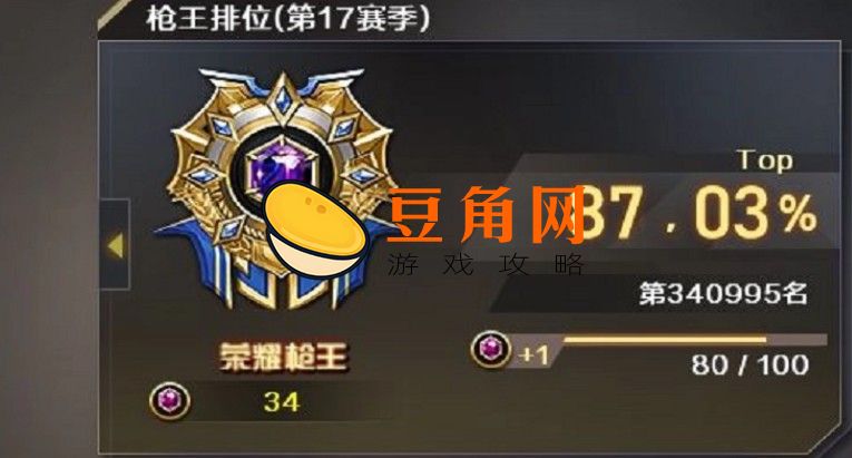 cf枪王排位段位表解析(图1)