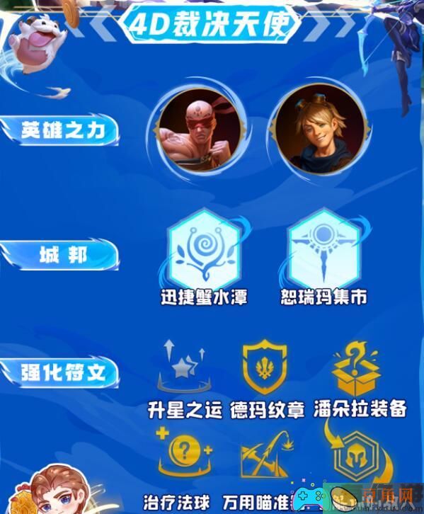 云顶之弈S9 4D裁决天使阵容搭配攻略(图1)