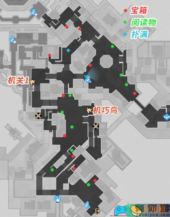 崩坏星穹铁道丹鼎司鳞渊境：快速收集宝箱与物品攻略(图1)