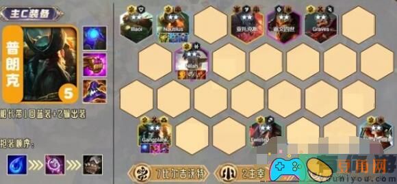 云顶之弈S9.5比尔船长阵容攻略-云顶之弈s9.5比尔船长阵容装备搭配(图1)