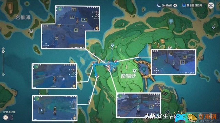 原神晶化骨髓详细位置攻略-晶化骨髓采集路线介绍(图1)