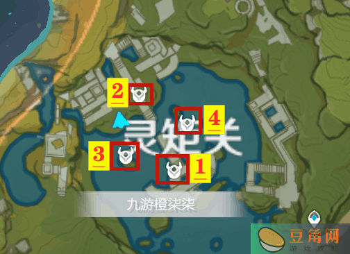 原神灵矩关四个岩石柱如何点亮与解密流程(图1)