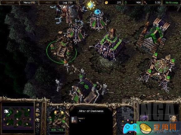 魔兽争霸3不死族建筑怎么布局介绍(图1)